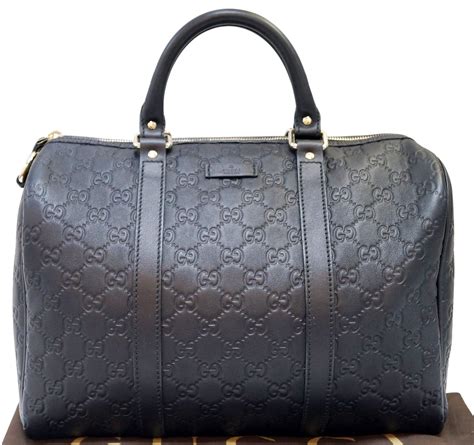 gucci black bag leather|gucci bags black soft leather.